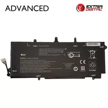 Extra Digital Advanced NB462612 náhradná batéria do notebooku pre HP BL06XL – 3400mAh 11.4V Li-ion 3 články, čierna