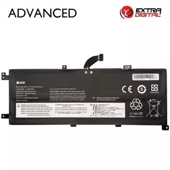 Extra Digital Advanced NB482887 batéria do notebooku pre Lenovo L18M4P90, 2900mAh, Li-ion, 15.36V, 44.5Wh, 4 články, čierna