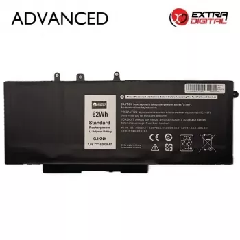 Extra Digital Advanced náhradná batéria do notebooku pre Dell GJKNX – 8200mAh, 11.4V, 9-článková (NB442249)