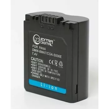 Extra Digital CGA-S006E Li-Ion batéria do fotoaparátu 3,7 V 1200 mAh pre Panasonic Lumix DMW-BCC12