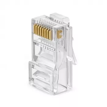 EXTRA DIGITAL RJ45 UTP Cat5e modulárny konektor (8P8C, 50µ pozlátený, balenie 100 ks)