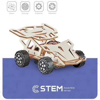 EXTRA DIGITAL drevená stavebnica terénne vozidlo, edukačný model