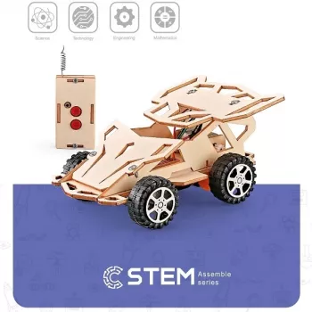 EXTRA DIGITAL drevená stavebnica auto na diaľkové ovládanie vzdelávací model