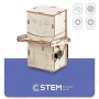 EXTRA DIGITAL drevená stavebnica robotická pokladnička, výukový model
