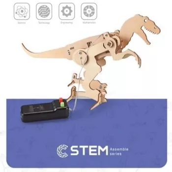 EXTRA DIGITAL drevená stavebnica Tyrannosaurus, výukový model