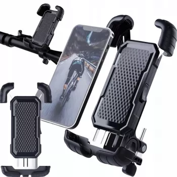 Extralink Anti-Shock držiak bicykla pre smartphone na riadidlá - čierny