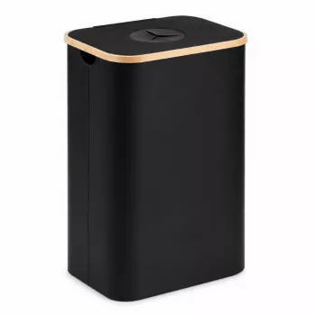 EXTRALINK Black Forest košík na zálohové fľaše, skladací, 100L, čierny