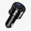 EXTRALINK Bluetooth FM vysielač s 2x USB nabíjačkou, handsfree, čierna