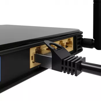 Extralink Cat.5e FTP LAN patch kábel 10m, medený sieťový krútený pár