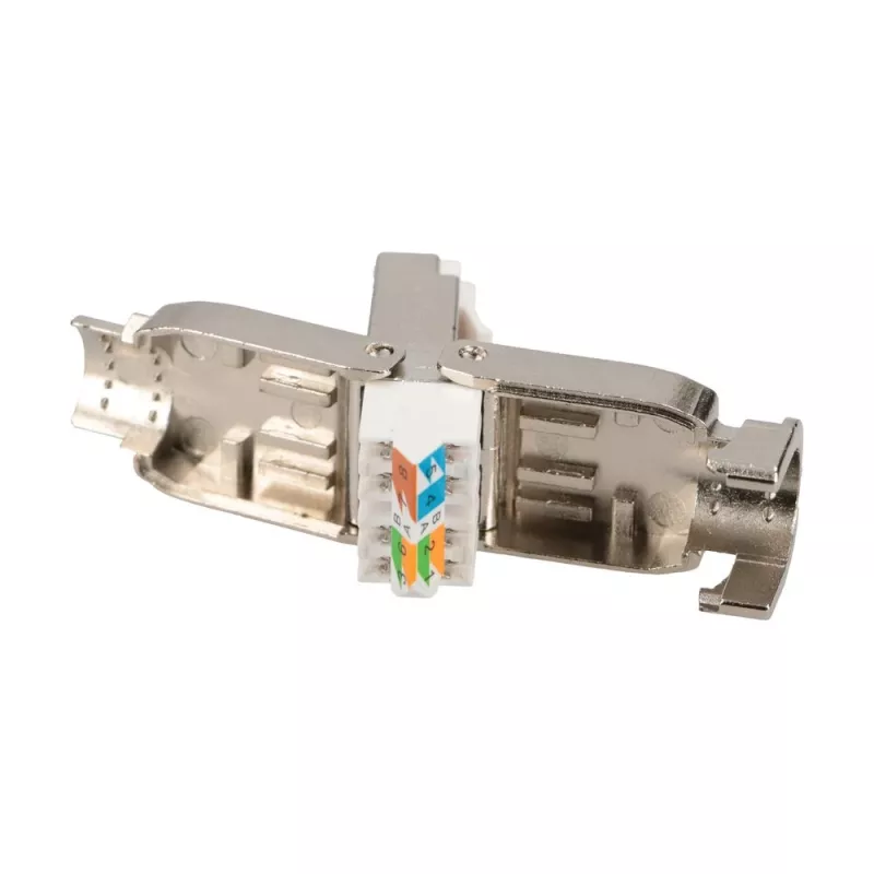 Extralink CAT6A RJ45 bez nástroja konektor samec – UTP 8P8C pozlátený 10Gbps Ethernet konektor