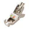 Extralink CAT6A RJ45 bez nástroja konektor samec – UTP 8P8C pozlátený 10Gbps Ethernet konektor