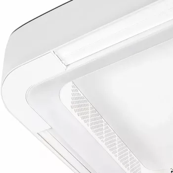 Extralink Cube Air 23 smart WiFi stropný ventilátor so svetlom, biela, 59 cm, ovládanie cez aplikáciu