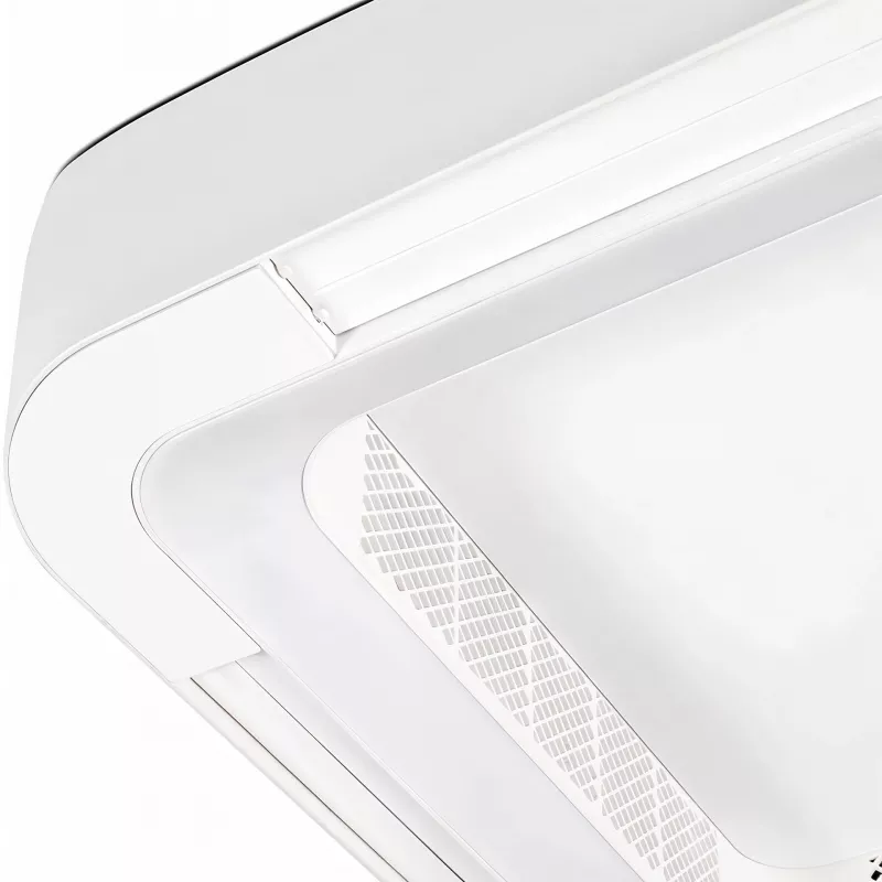 Extralink Cube Air 23 smart WiFi stropný ventilátor so svetlom, biela, 59 cm, ovládanie cez aplikáciu