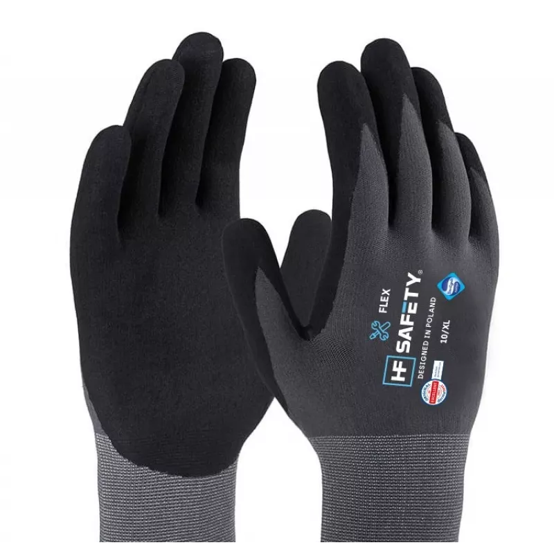 Extralink HF Safety Flex ochranné rukavice 12 párov, veľkosť 8/M
