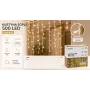 Extralink Icicle záves, 500 LED teplá biela + studený blik, dĺžka 3 + 20 m