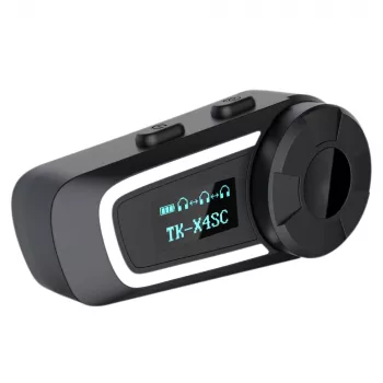 Extralink motocyklová interkom pre 6 jazdcov, Bluetooth 5.1, poľský hlasový výstup, potlačenie hluku