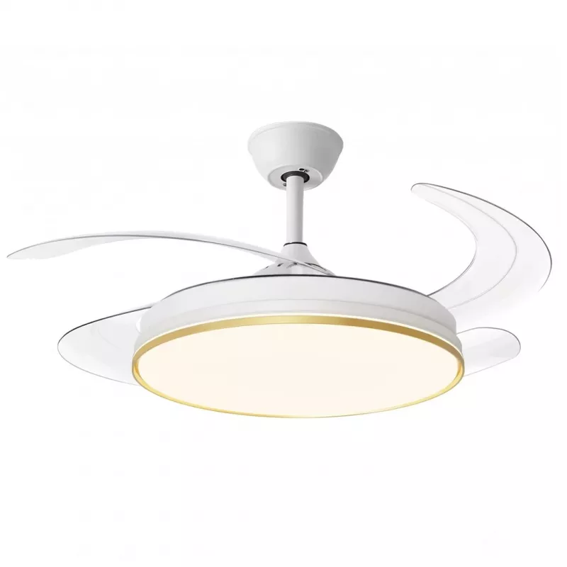 Extralink Phantom Wing 42 Smart WiFi stropný ventilátor - biely, 107 cm, ovládanie cez WiFi aplikáciu