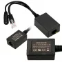 Extralink PoE invertor 1 port, vstup 1x 1000Mb/s RJ45/konektor samica 10-30V, výstup 48V