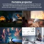 Extralink Smart Life Smart Projector ESP-Mini-V2BL, 200 ANSI, 720p, automatická korekcia lichobežníka, Android 11