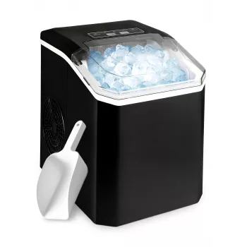 Extralink SmartLife Cube Ice Lite výrobník ľadu – 12 kg/24h, 1,8L nádrž, guľový ľad, čierny