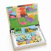 EXTRALINK TOYS magnetická puzzle knižka 64 dielikov dinosaury