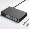 Extralink VICTOR 8-portový Gigabit PoE+ Managed switch s 2 SFP, rozpočet 150W, L2+