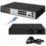 Extralink VICTOR 8-portový Gigabit PoE+ Managed switch s 2 SFP, rozpočet 150W, L2+