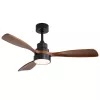 Extralink Walnut Dark 48 Smart WiFi stropný ventilátor, tmavý orech, 122 cm, ovládanie cez aplikáciu