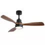 Extralink Walnut Dark 48 Smart WiFi stropný ventilátor, tmavý orech, 122 cm, ovládanie cez aplikáciu