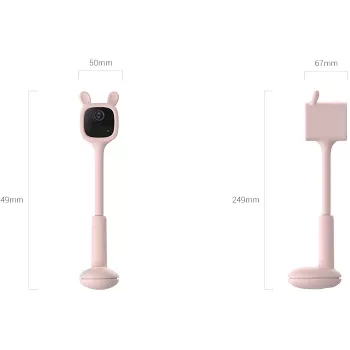 EZVIZ BM1 interiérová kamera na batérie 1080p Full HD Wi-Fi biela