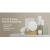 EZVIZ CS-B1 Home Sensor Kit – Zigbee 3.0 gateway, PIR pohybový senzor a kontaktný senzor, Wi-Fi, 90 dB siréna, biela