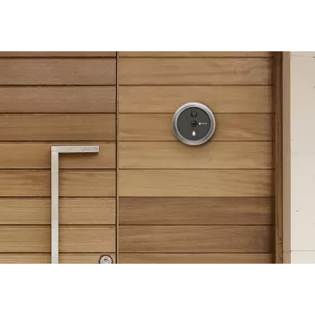Ezviz CS-CP4 2MP Wi-Fi digitálny kukátko s 4,3-palcovým displejom, strieborný