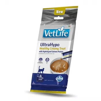 FARMINA VET LIFE CAT ULTRAHYPO krémová maškrta s hydrolyzovaným lososovým proteínom 60g