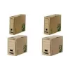 Fellowes BANKERS BOX EARTH archivačná krabica, hnedá, 150 mm chrbát, 100 % recyklovaný kartón, uzatvárateľné veko, 1 kus (4473202)
