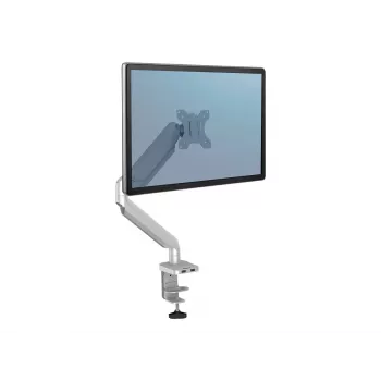 Fellowes Platinum Series držiak monitora - nastaviteľné rameno - hliník - strieborná - veľkosť obrazovky do 68,6 cm (27 palcov)