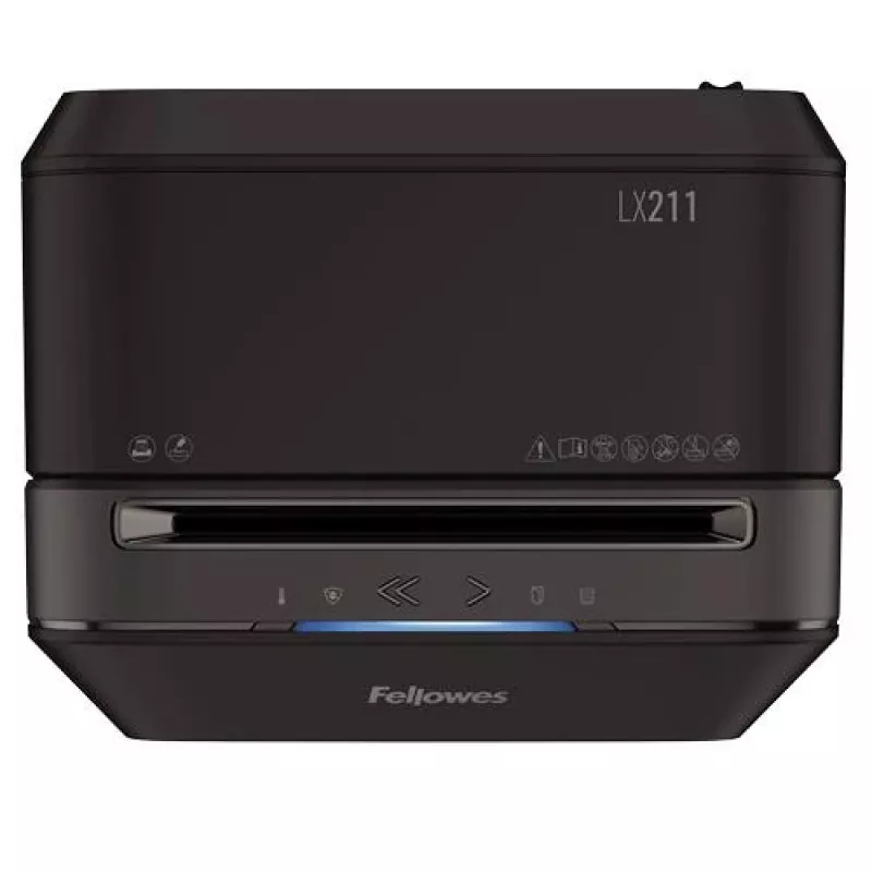 Fellowes Powershred LX211 Micro-Cut skartovačka, čierna, 15 listov, 23 litrov
