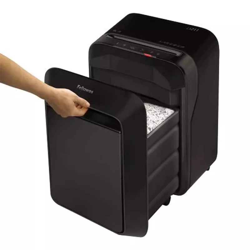 Fellowes Powershred LX211 Micro-Cut skartovačka, čierna, 15 listov, 23 litrov