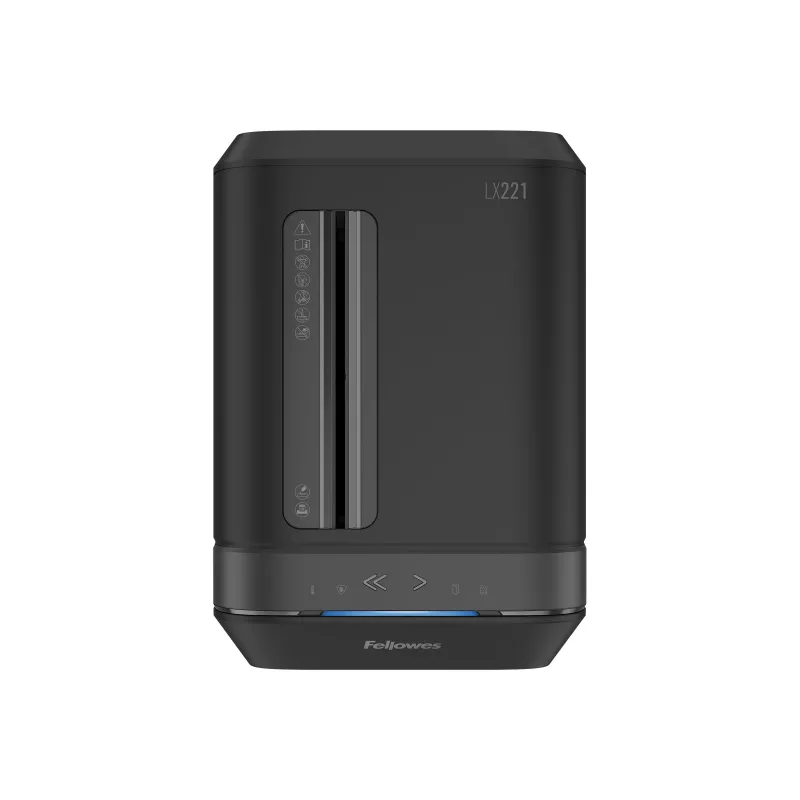 Fellowes Powershred LX221 mikrokrájač skartovačka, 17 listov, bezpečnosť P-5, 30L nádoba, čierna 5050401