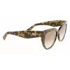 FERRAGAMO SF1061S-246 dámske slnečné okuliare, havana acetát, hnedý gradient 56/18/145 mm