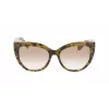 FERRAGAMO SF1061S-246 dámske slnečné okuliare, havana acetát, hnedý gradient 56/18/145 mm