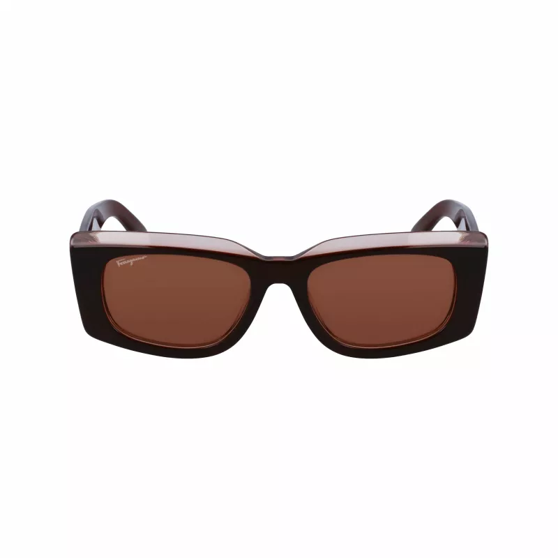 FERRAGAMO SF1079S-211 dámske slnečné okuliare Havana hnedé gradient 54mm