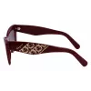 FERRAGAMO SF1081SE-603 dámske Cat-Eye slnečné okuliare burgundská červená hnedý gradient 55 mm