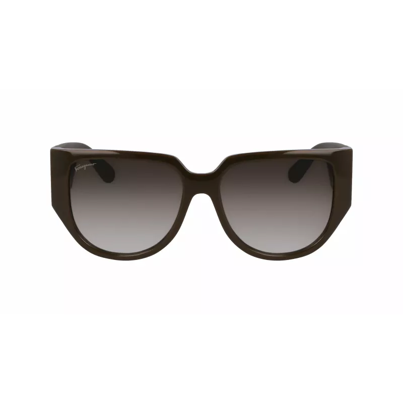 Ferragamo SF1088SE-324 dámske slnečné okuliare Butterfly Havana Brown Gradient 57 mm