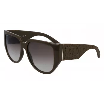 Ferragamo SF1088SE-324 dámske slnečné okuliare Butterfly Havana Brown Gradient 57 mm