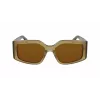FERRAGAMO SF1101S541833 dámske slnečné okuliare - čierny acetátový rám, sivé gradientové šošovky, 54 mm