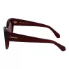 FERRAGAMO SF1107S552065 dámske hranaté acetátové slnečné okuliare Havana Brown Gradient 55/20/140 mm