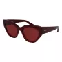 FERRAGAMO SF1107S552065 dámske hranaté acetátové slnečné okuliare Havana Brown Gradient 55/20/140 mm
