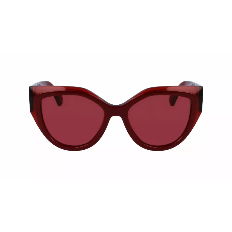 FERRAGAMO SF2004S-618 dámske Butterfly slnečné okuliare Havana acetát hnedý gradientné sklo 53/18/140 mm