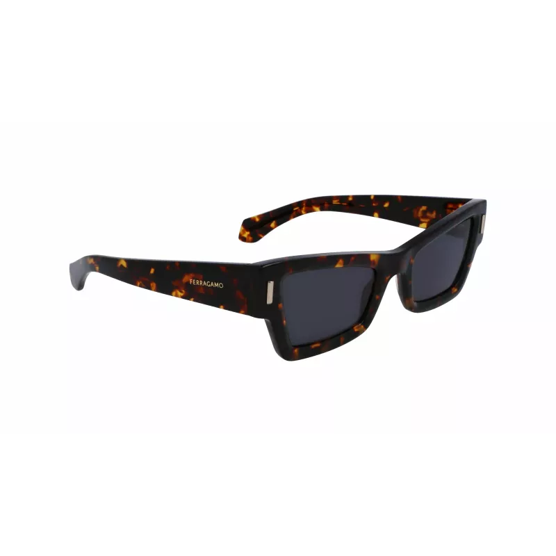 FERRAGAMO SF2006S-242 dámske slnečné okuliare Havana acetát butterfly 53mm
