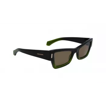 FERRAGAMO SF2006S-316 dámske slnečné okuliare Havana acetát hnedý gradient 53mm
